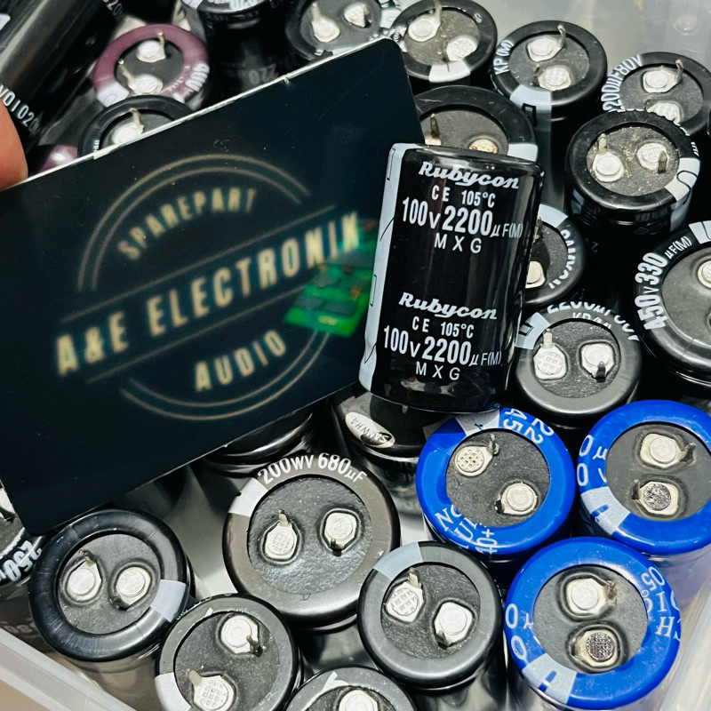 Elko 2200uf 100v Rubycon