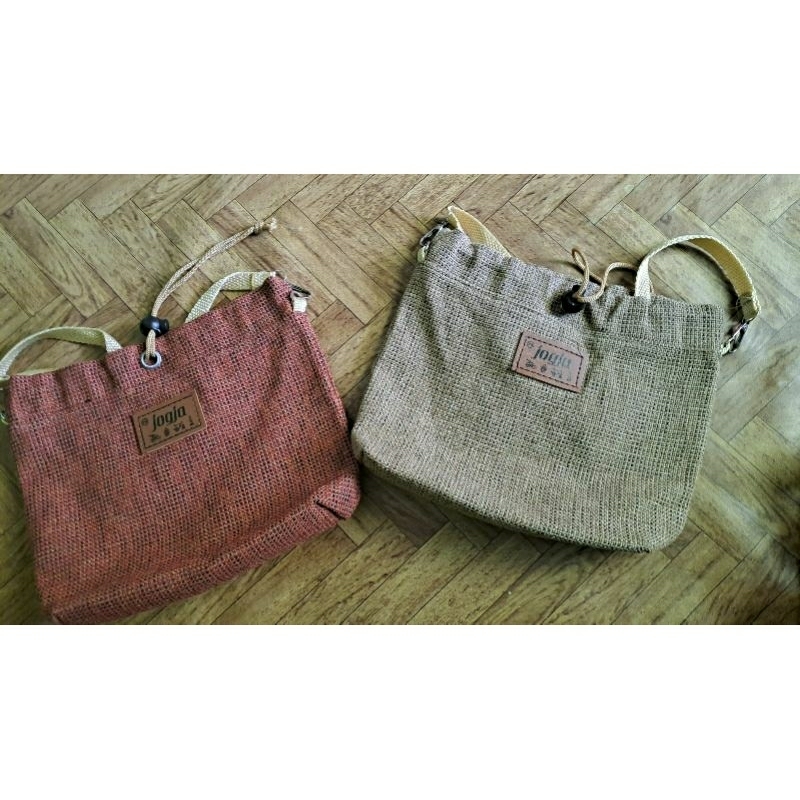 TAS SELEMPANG  MINI SERUT DEPAN khas JOGJA / TAS MURAH JOGJA