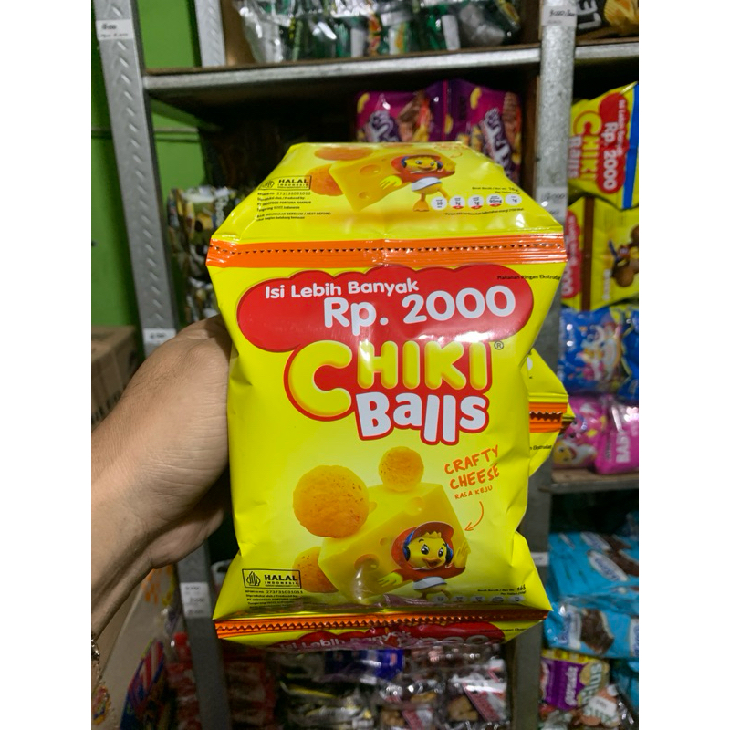 

CHIKI BALLS VARIAN RASA 1 RENCENG ISI 10 PCS