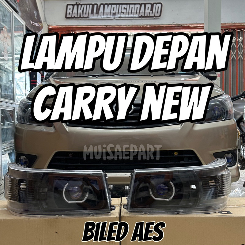 LAMPU DEPAN CARRY NEW BILED AES