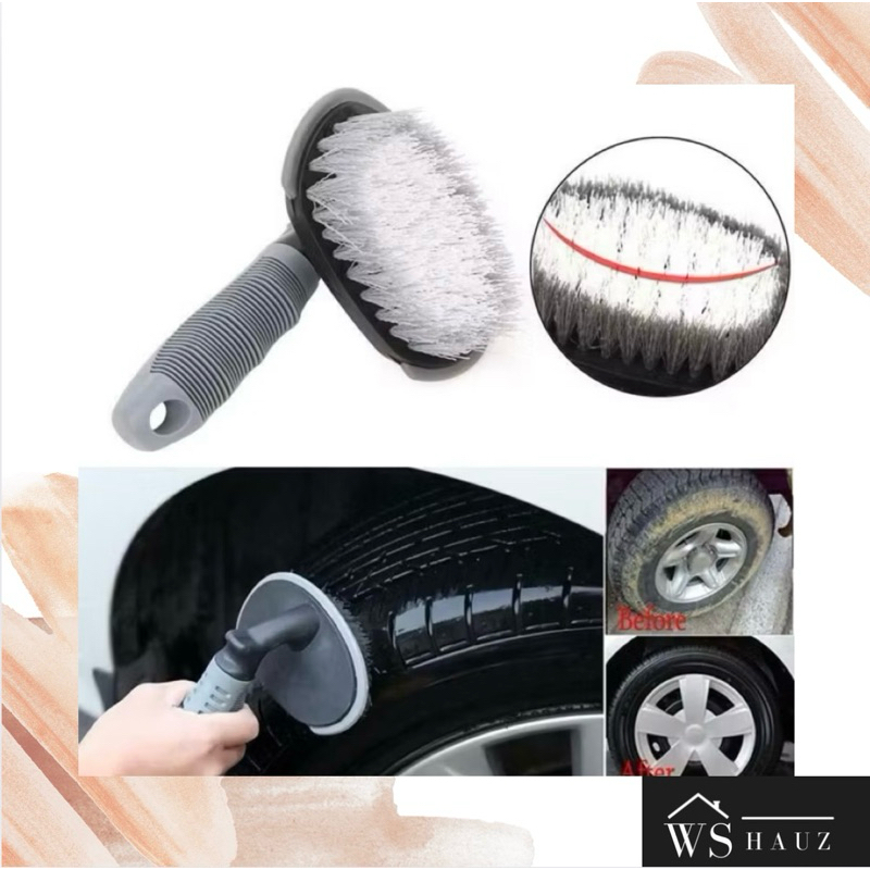 SIKAT BRUSH VELG BAN MOBIL MODEL T SHAPE BENTUK T