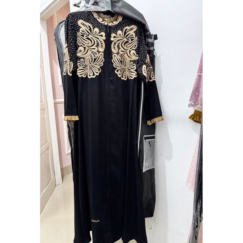 Hikmat abaya dress muslimah preloved size S