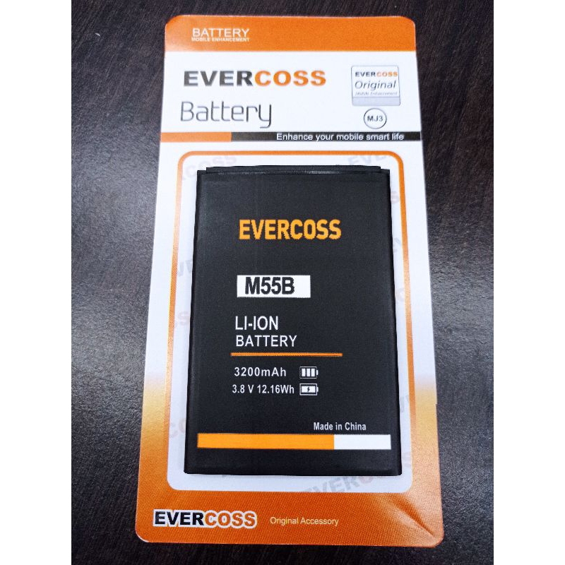 Baterai batere batre Evercoss M55B original battery hp