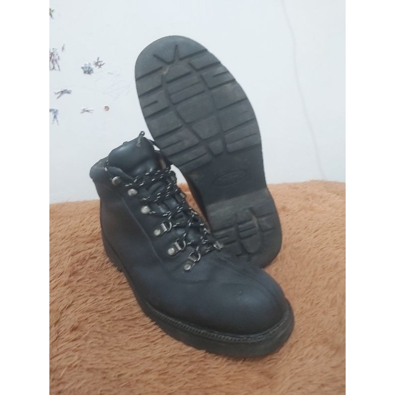 Sepatu Rockport boots hitam