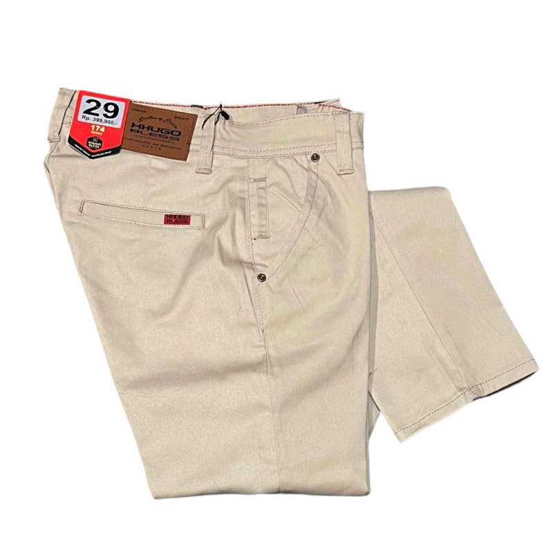 CELANA PANJANG CHINOS ORIGINAL XHUGO BLESS//CELANA KATUN STRETCH PRIA//CELANA CHINOS PRIA PREMIUM