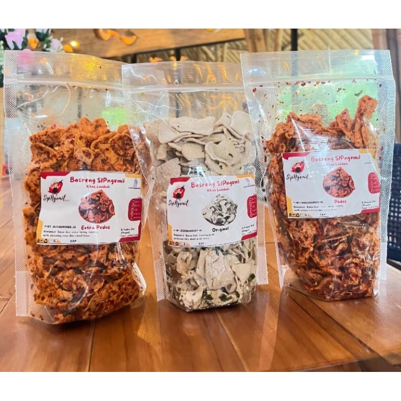 

Basreng SIPngemil kemasan 250 gram
