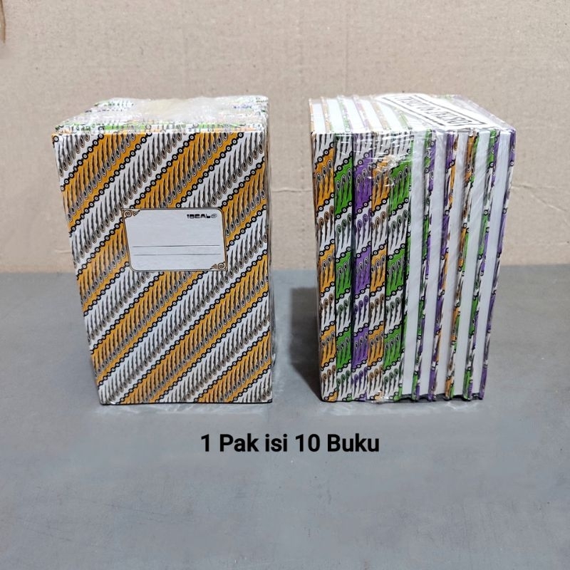 

1 Pak Buku Oktavo 80 Lembar Isi 10 Pcs IDEAL ( Buku Kecil 16 x 11 Cm )