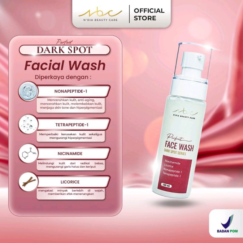 NBC facial wash dark spot ndia beauty care
