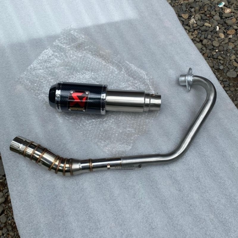 Exhaust exhaust FZ150i racing FZ150i FZ150i new vixion racing vixion silincer slincer akrapovic