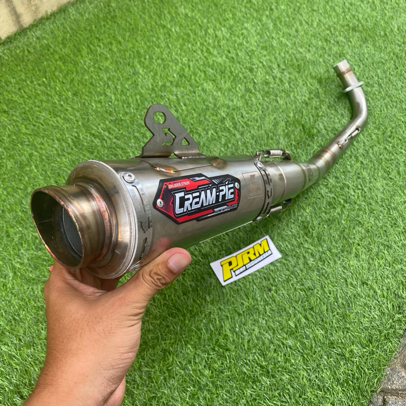 KNALPOT CREAMPIE TIPE CP3 & CR5 JUPITER 200cc SLEEP ENGINE