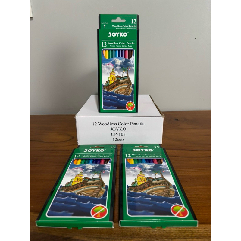 

Pensil Warna Joyko CP-103 12 Warna (12 sets)