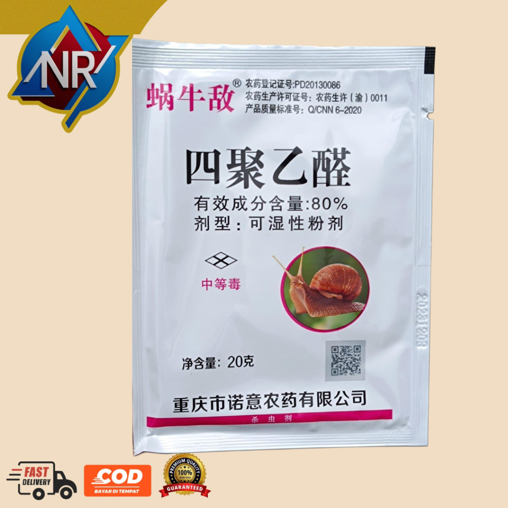 RACUN KEONG MOLUSKISIDA 20 GRAM OBAT PEMBASMI KEONG SAWAH/TAMBAK