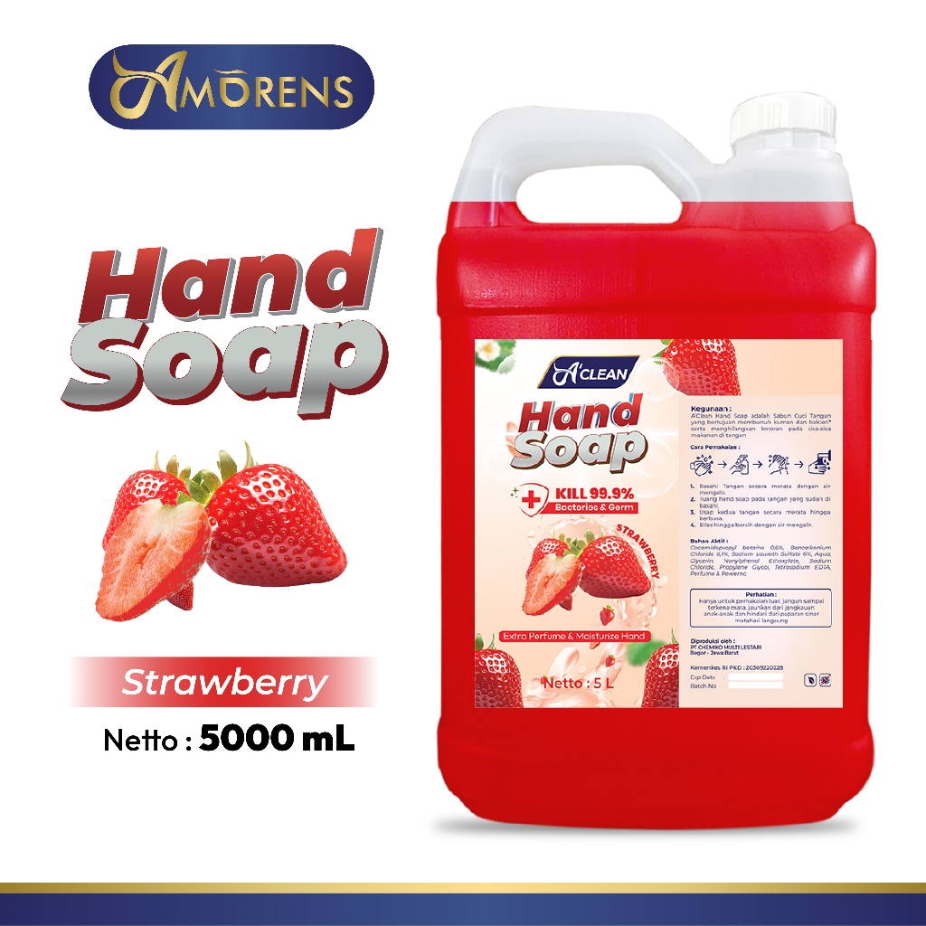 AMORENS Sabun Cuci Tangan 5 Liter A Clean Care