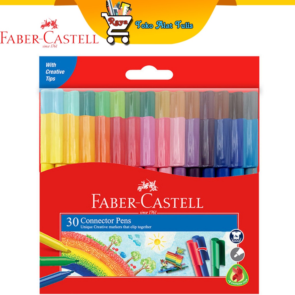 

Faber Castell Connector Pen 30 Warna 155051DVDCB