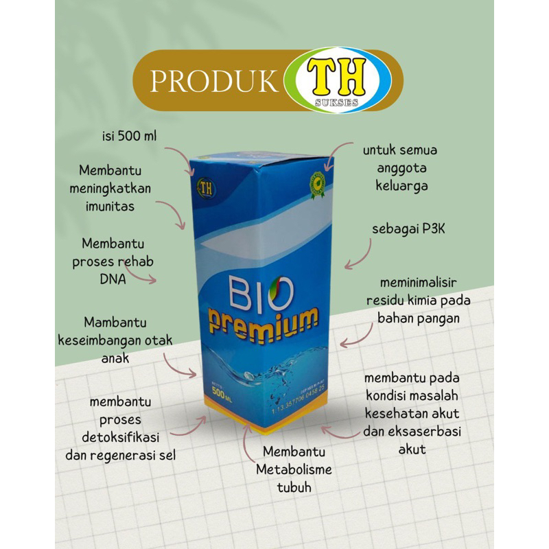 

Bio premium by BioTH 500 ml
