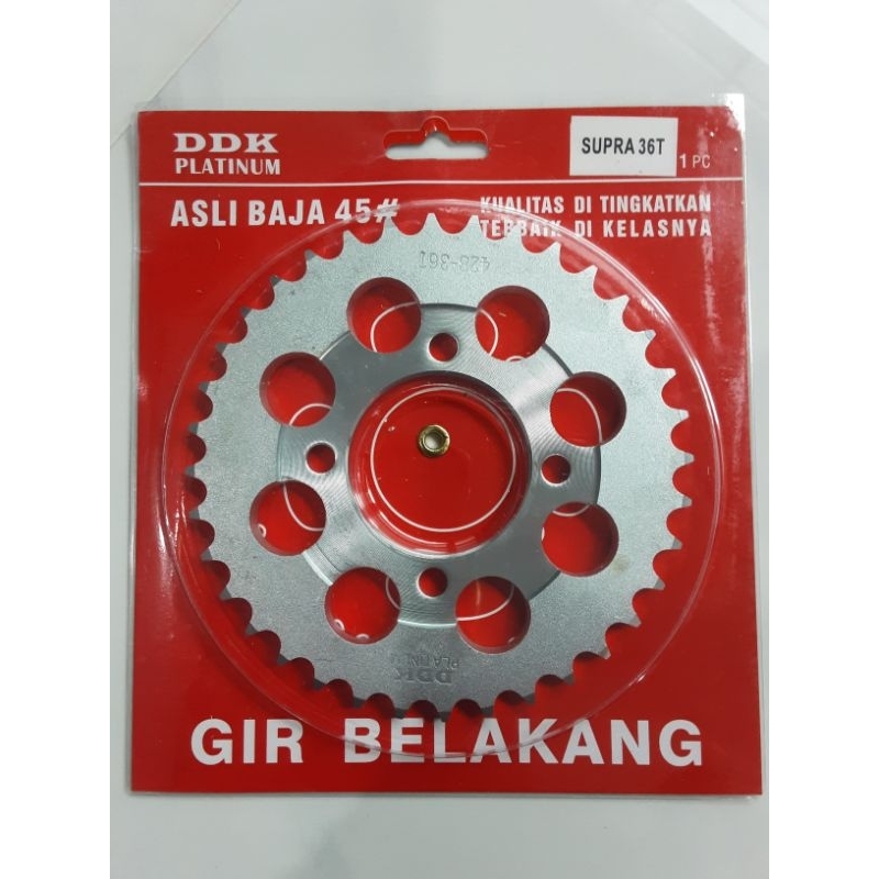 Gir / Gear Belakang Supra / Grand 36T DDK Platinum