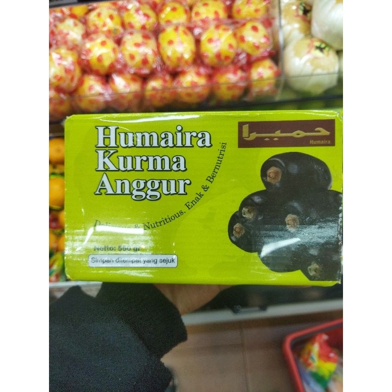 

Kurma anggur harumi berat bersih 550gram