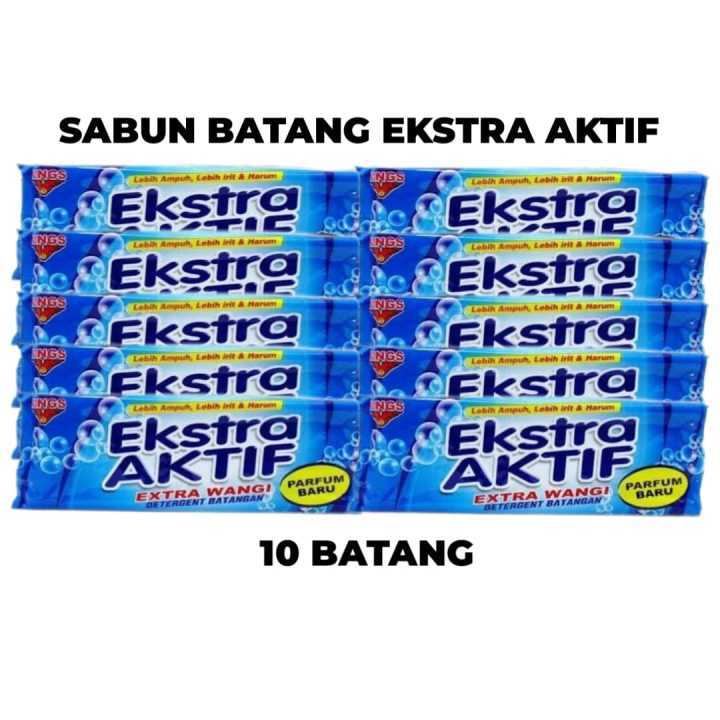 Sabun Batang DAIA EKSTRA AKTIF 10 Batang X 200 Gram