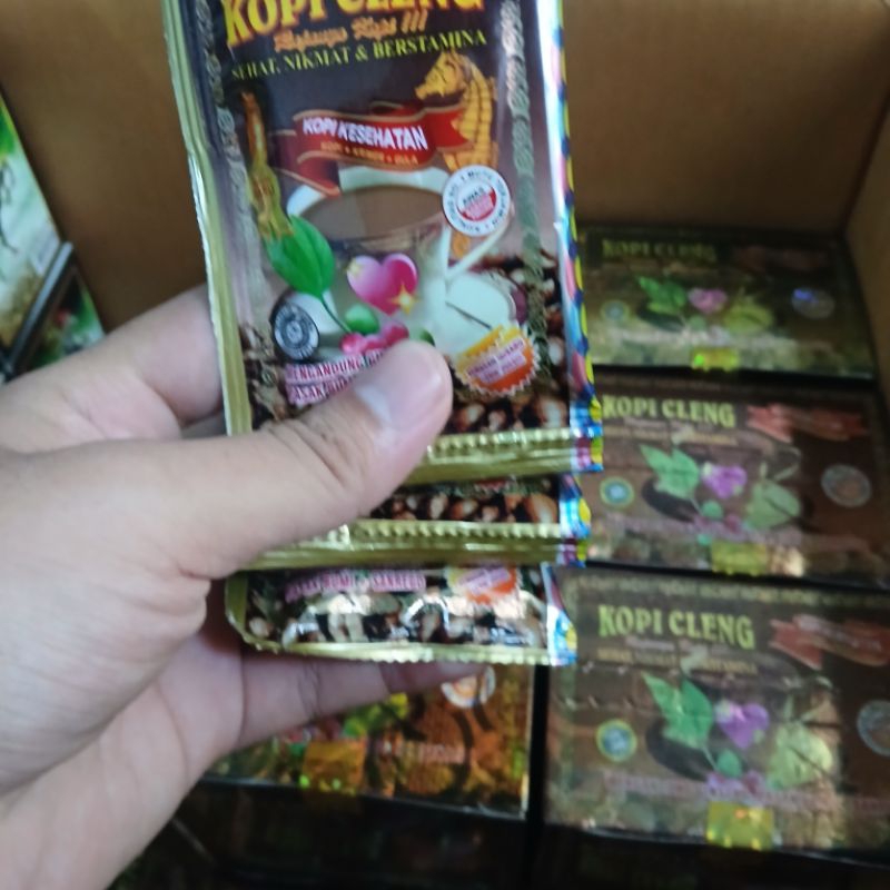 

Kopi Arabcia Plus Susu Clenghe 1 box isi 10 sachet
