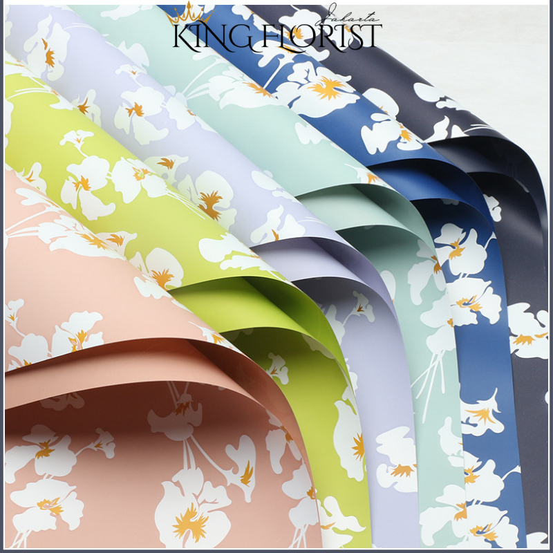 

20 LEMBAR Flower Wrapping Paper JAPANESE SAKURA Flower Cellephone 6163