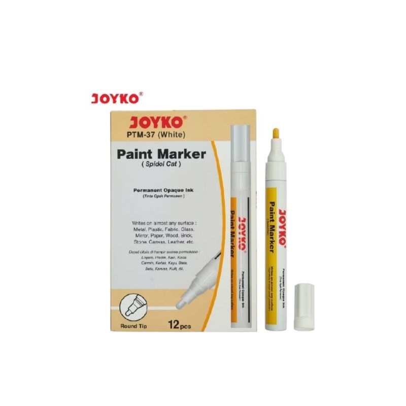 

spidol warna putih/white per pcs ✓ ORH