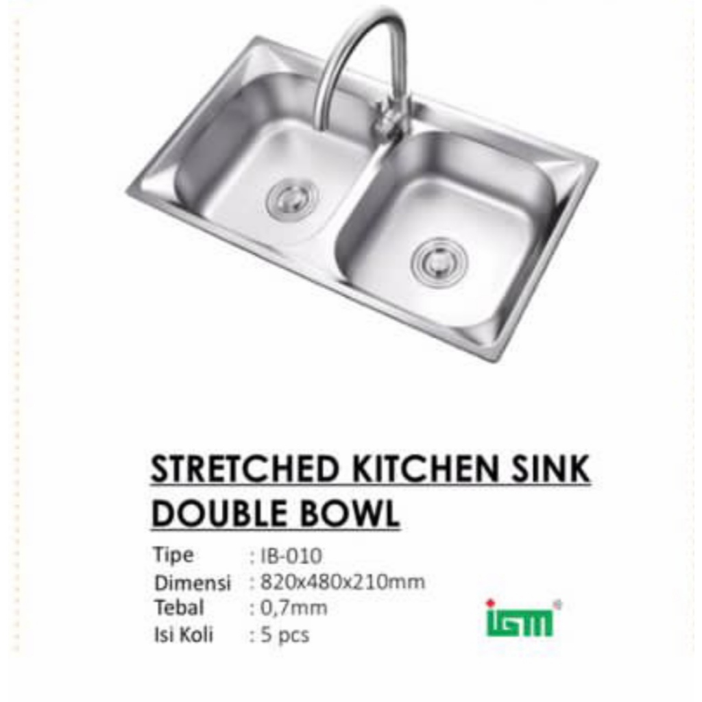 BAK CUCI PIRING IGM STAINLEES STEEL/IB-010 82*48