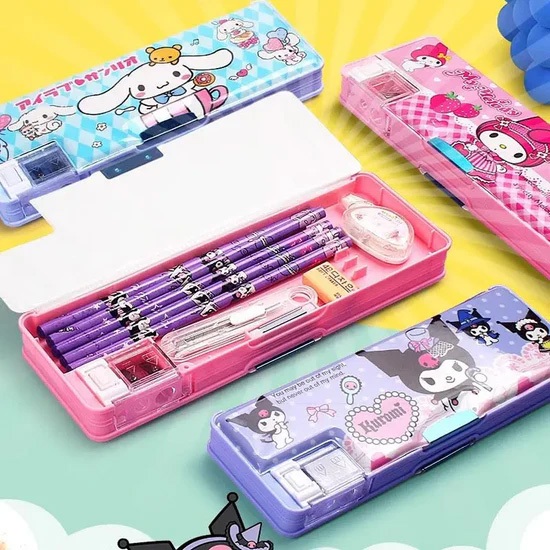 

HenJO Kotak Pensil SANRIO KOTAK PENSIL MAGNET + SERUTAN/Kotak Pensil Kartun My