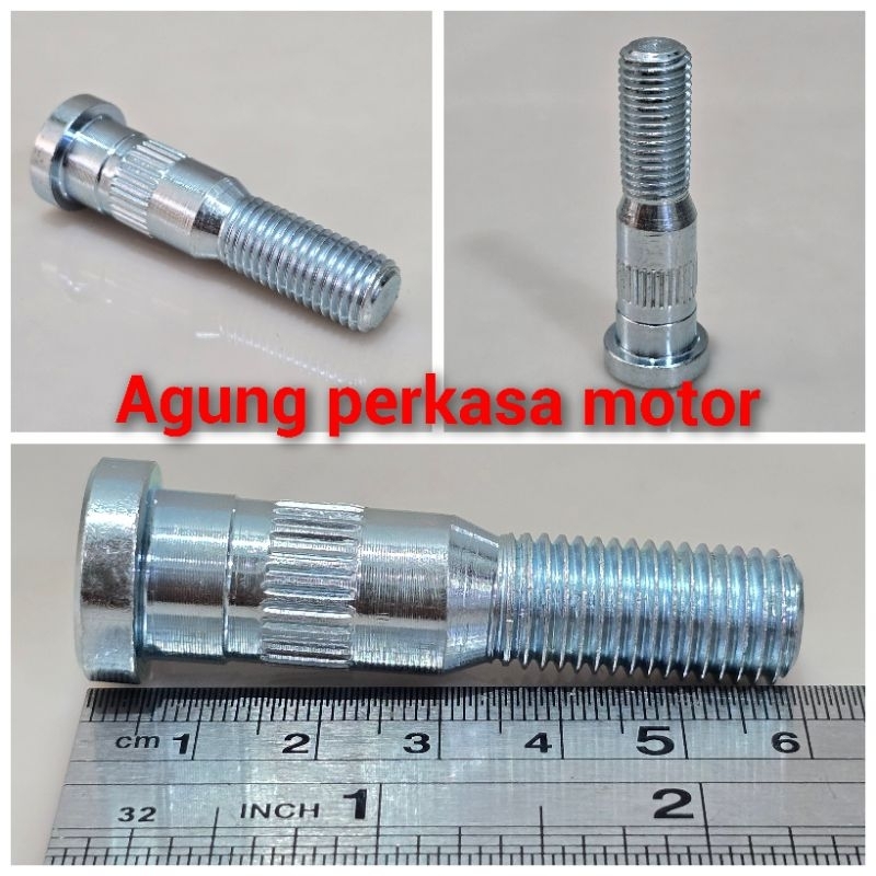 Baut roda toyota landcruiser vx80 bagian depan tahun 1995-1998