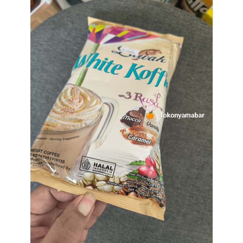 

LUWAK White Coffee isi 10 sachets
