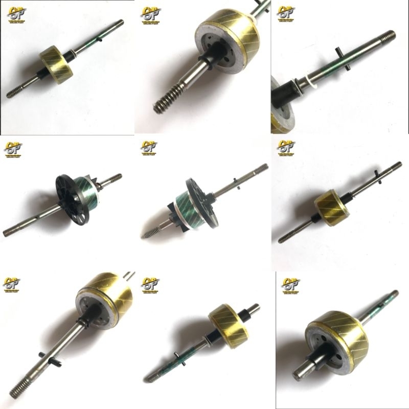 AS rotor kipas angin Miyako | Cosmos | Sekai dll umum panjang as sesuai dengan gambar | sparepart co