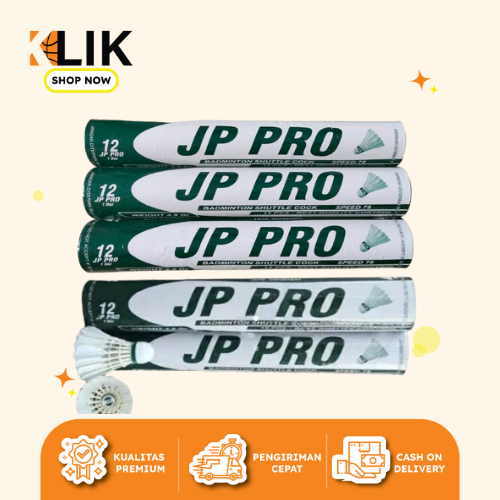 COCK - KOK JP PROJAYA PRO HIJAU SHUTTLE COCK JP HIJAU ORIGINAL