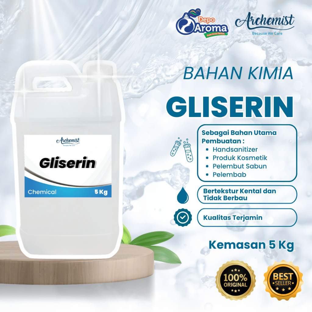 Bahan Kimia Campuran Sabun - Gliserin 5 Liter