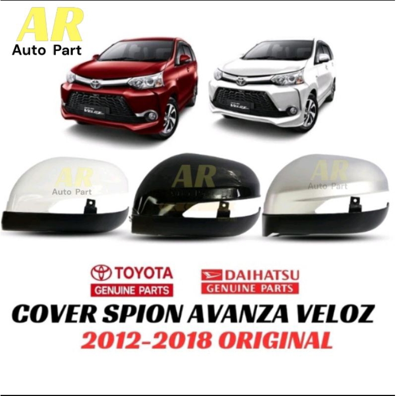 Cover Tutup Spion Avanza Veloz Original 2012 2013 2014 2015 2016 2017 2018 / tutup spion Avanza velo
