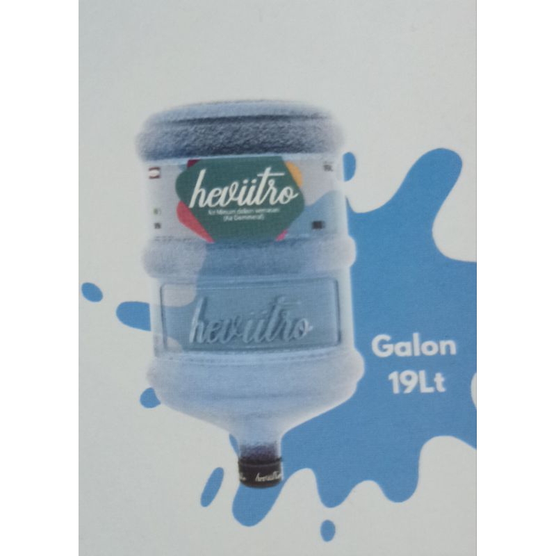 

HEVIITRO AIR DEMINERAL GALON 19 LITER