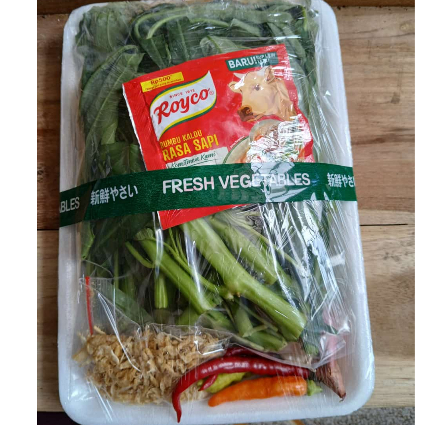 

PAKET SAYUR KANGKUNG (BONUS = ROYCO, CABE, BAWANG, REBON)