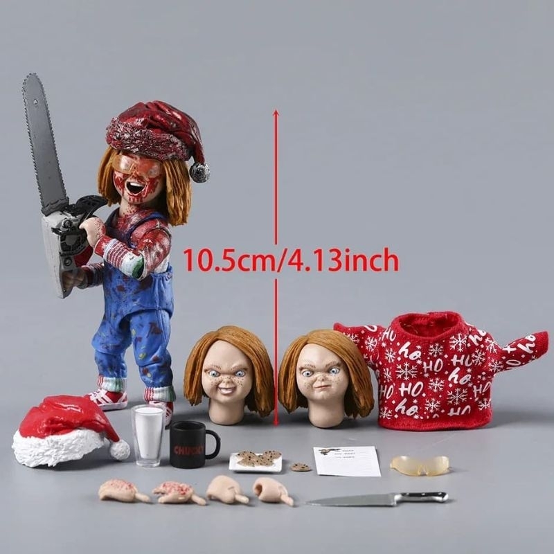 ACTION FIGURE CHUCKY CHRISTMAS ULTIMATE HOLIDAY EDITION CHUCKY HOROR