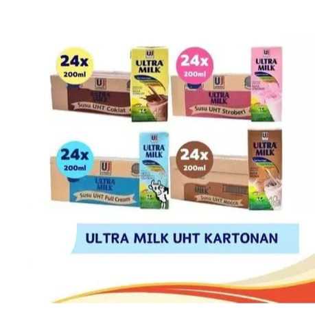 

OKHI - IND - SUSU UHT ULTRA STERIL All Varian 200ML