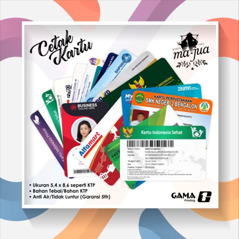 

Cetak ID Card BPJS, KIS, NPWP, NISN, Ketenagakerjaan, Taspen, Token, Pelajar Sehari Jadi Bisa Satuan