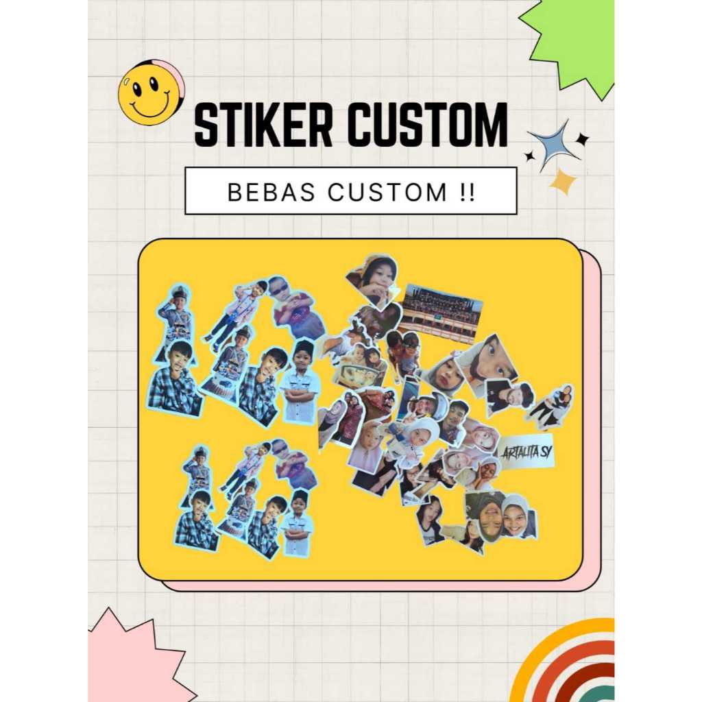 

Stiker Custom Foto | Cetak Stiker Custom | Stiker Cromo