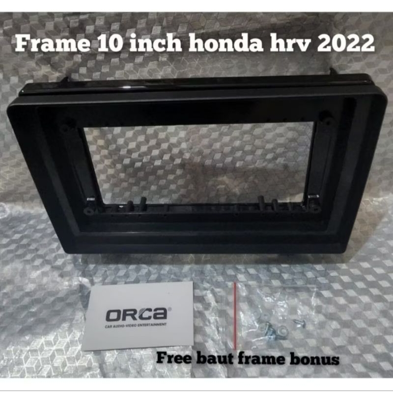frame head unit android 10 inch mobil honda hrv 2022- 20224