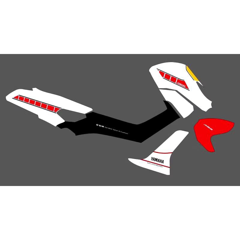 STRIPING STICKER NMAX OLD 155 TRANSPARAN LIVERY ANNIVERSARY