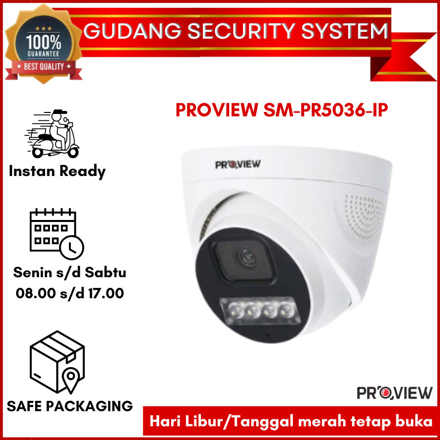 PROVIEW IP CAMERA SM-PR5036-IP CAMERA INDOOR DOME CCTV