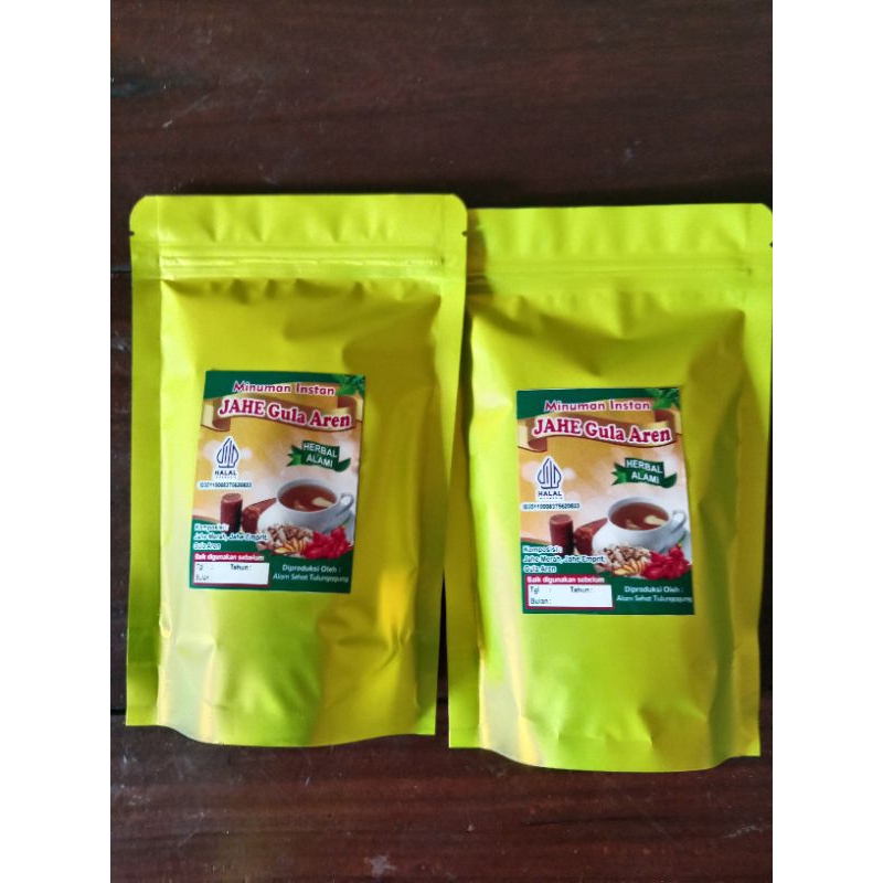 

minuman herbal jahe instan gula aren /sari jahe merah gula aren bubuk/jahe merah instan