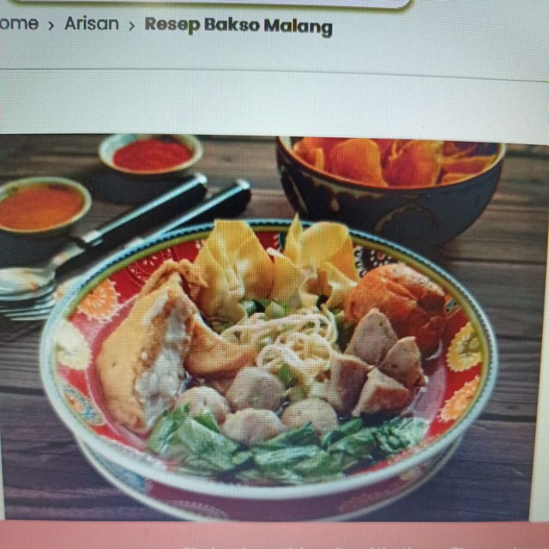 

mie bakso pak riyo