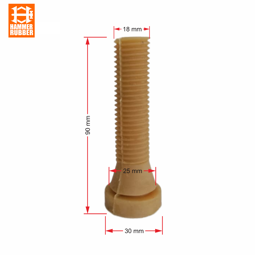 Ay00 Hammer Rubber ISI 50 PCS Karet Cabut Bulu Ayam Bebek Plucker Kualitas A Terbaik