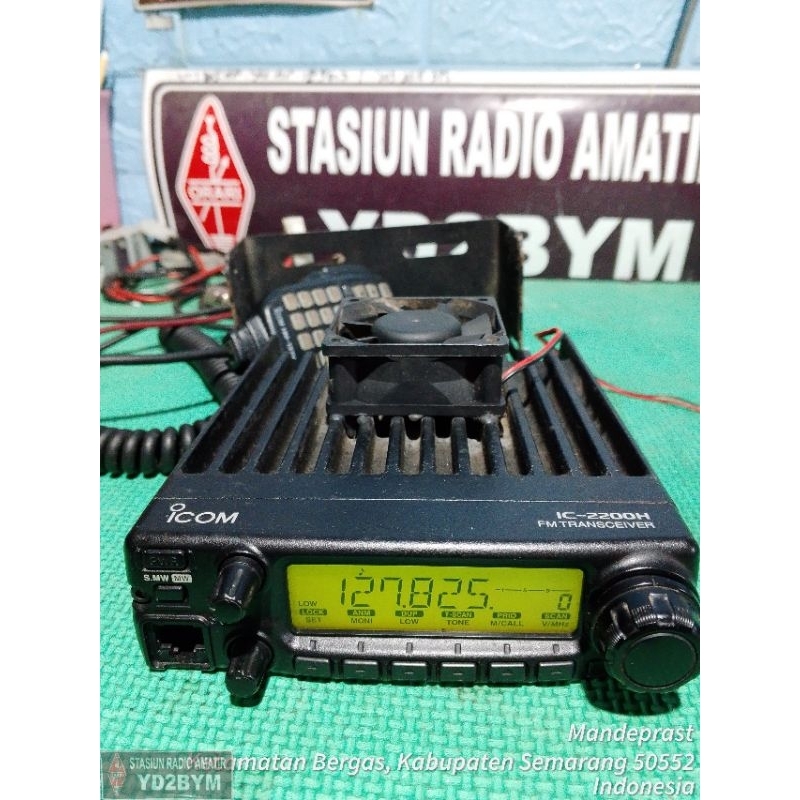 icom 2200 black