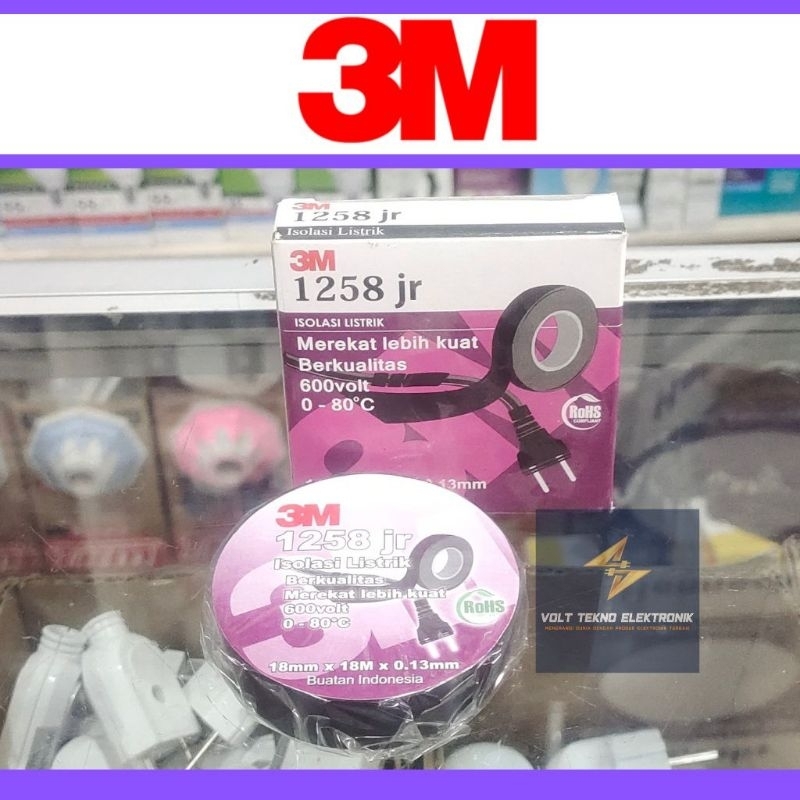 

Isolasi Listrik 3M / Kotak Ungu / Solasi Vinyl / Solasi Listrik