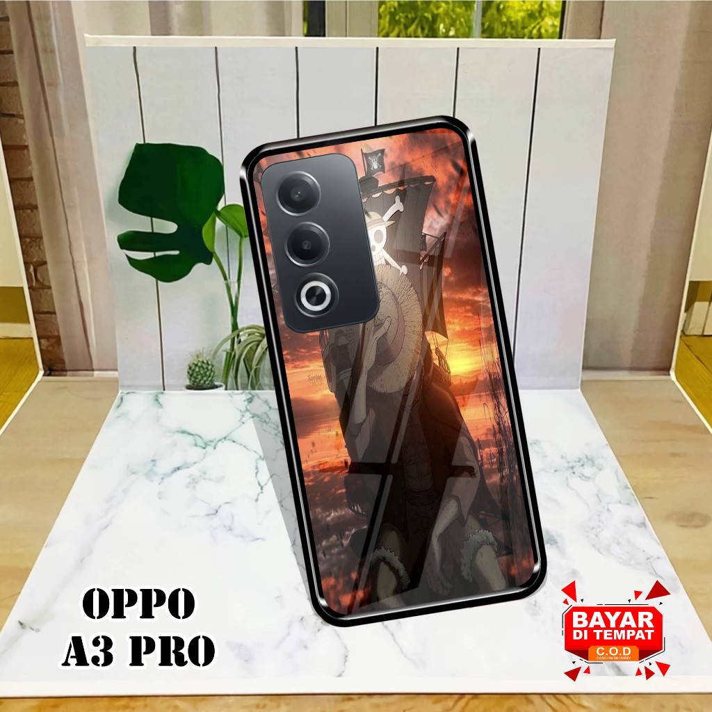 Softcase Kaca For OPPO A3 PRO - Casing Handphone OPPO A3 PRO [T73].