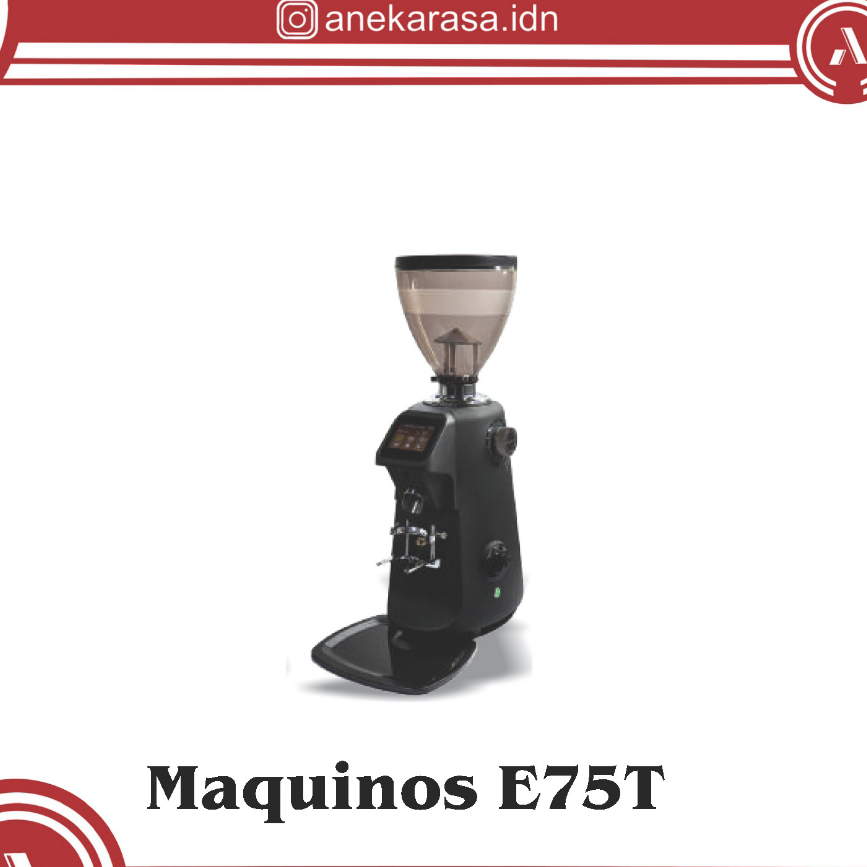Espresso Grinder Maquinos E75T Titanium Burr Grinder