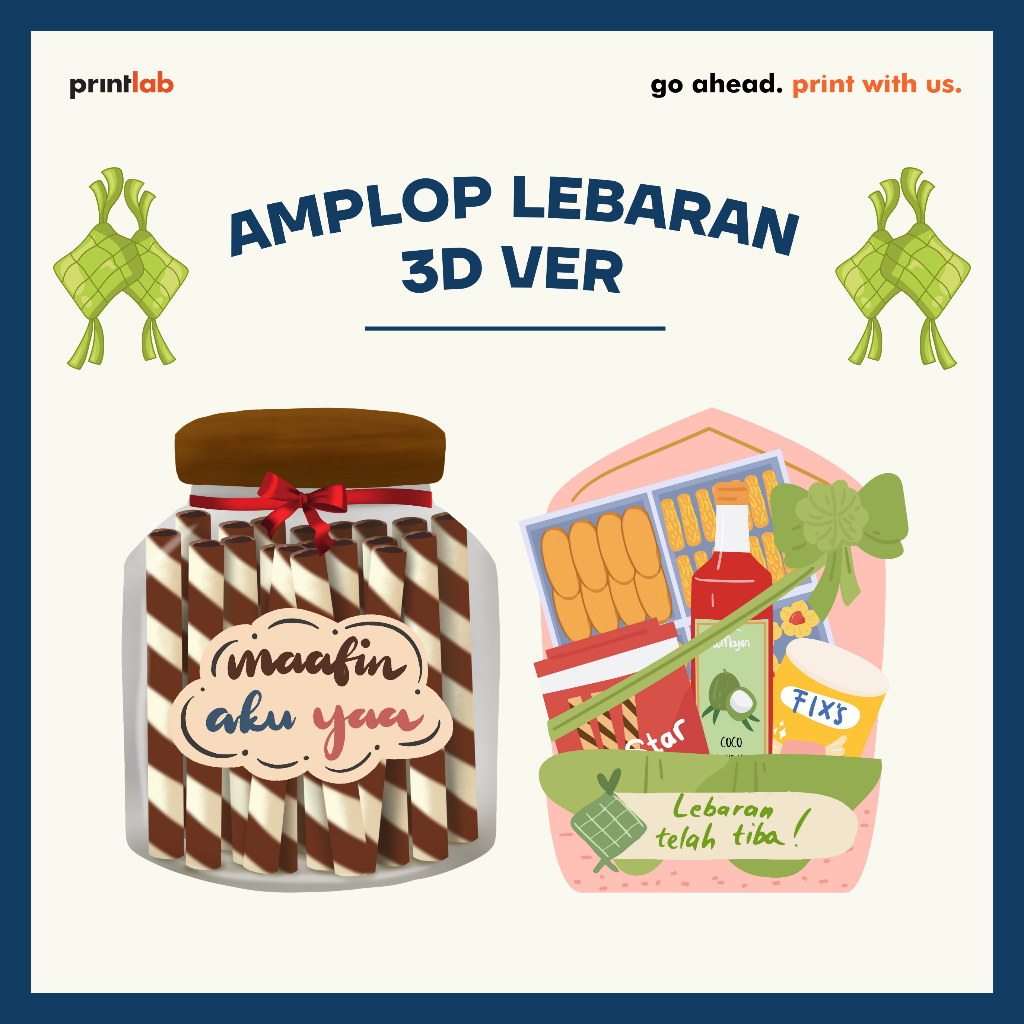 

AMPLOP LEBARAN 3D VIRAL 1 PACK - AMPLOP LEBARAN CUSTOM - AMPLOP LEBARAN UNIK MURAH